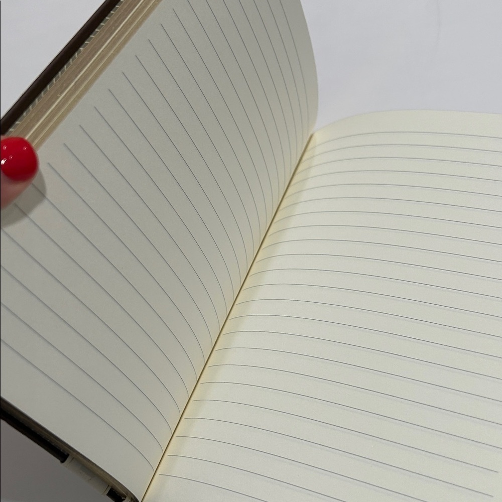 Eccolo Dark Brown Journal with Cream Ribbon - Picture 7 of 7